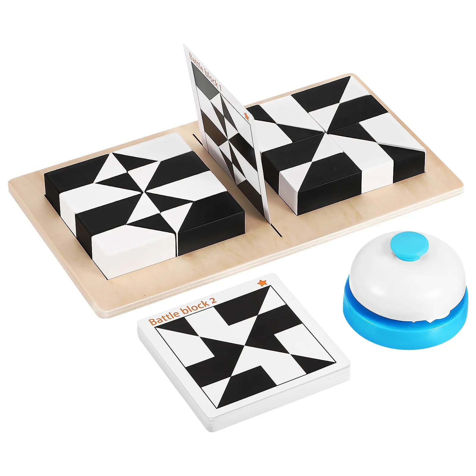 Puzzle in Legno Rompicapo, Sfida Mentale con Blocchi di Legno, Gioco Creativo di Costruzione per Bambini e Adulti