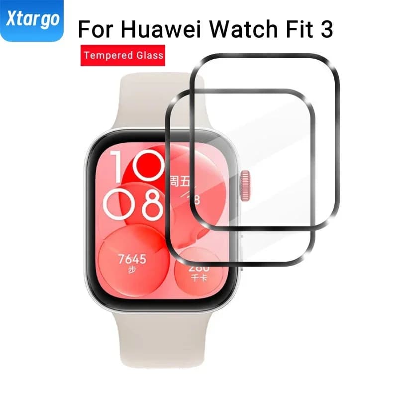 Tempered Glass for Huawei Watch Fit 3 Smartwatch Screen Protector for Huawei Watch Fit 3