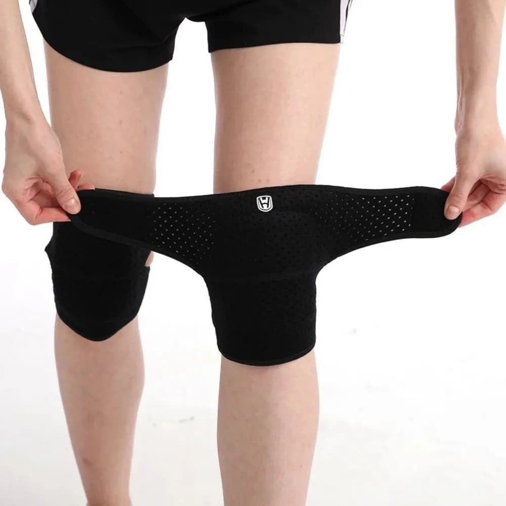 1 paio di ginocchiere da ballo sportive anti-collisione ispessito antiscivolo protezione del ginocchio supporto ginocchiere in spugna morbida e traspirante