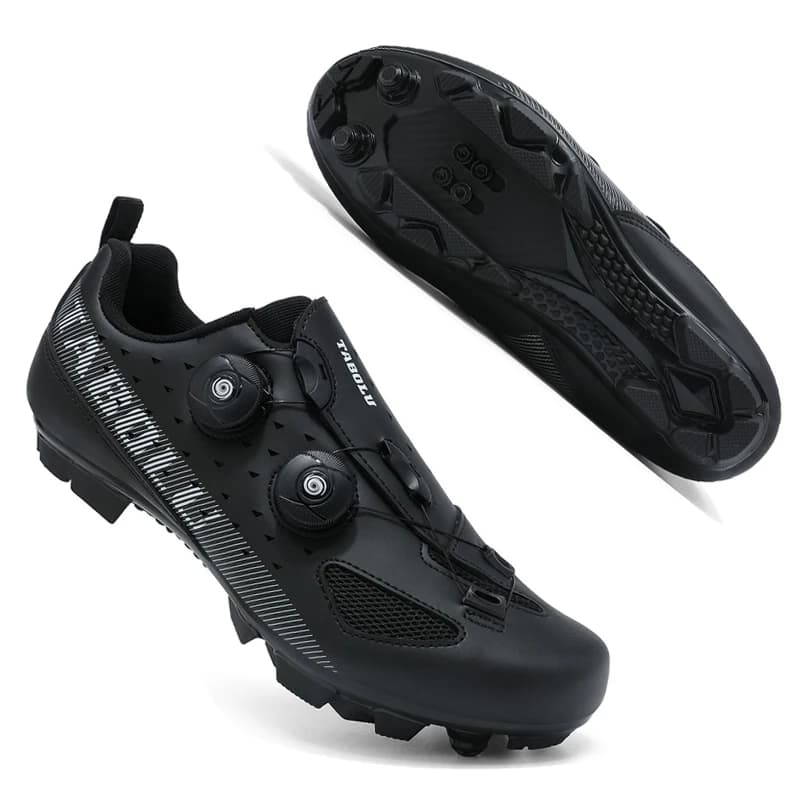 MTB Cycling Shoes for Men Dirt Bike Sneakers Cleat Racing Mountain Biking Footwear