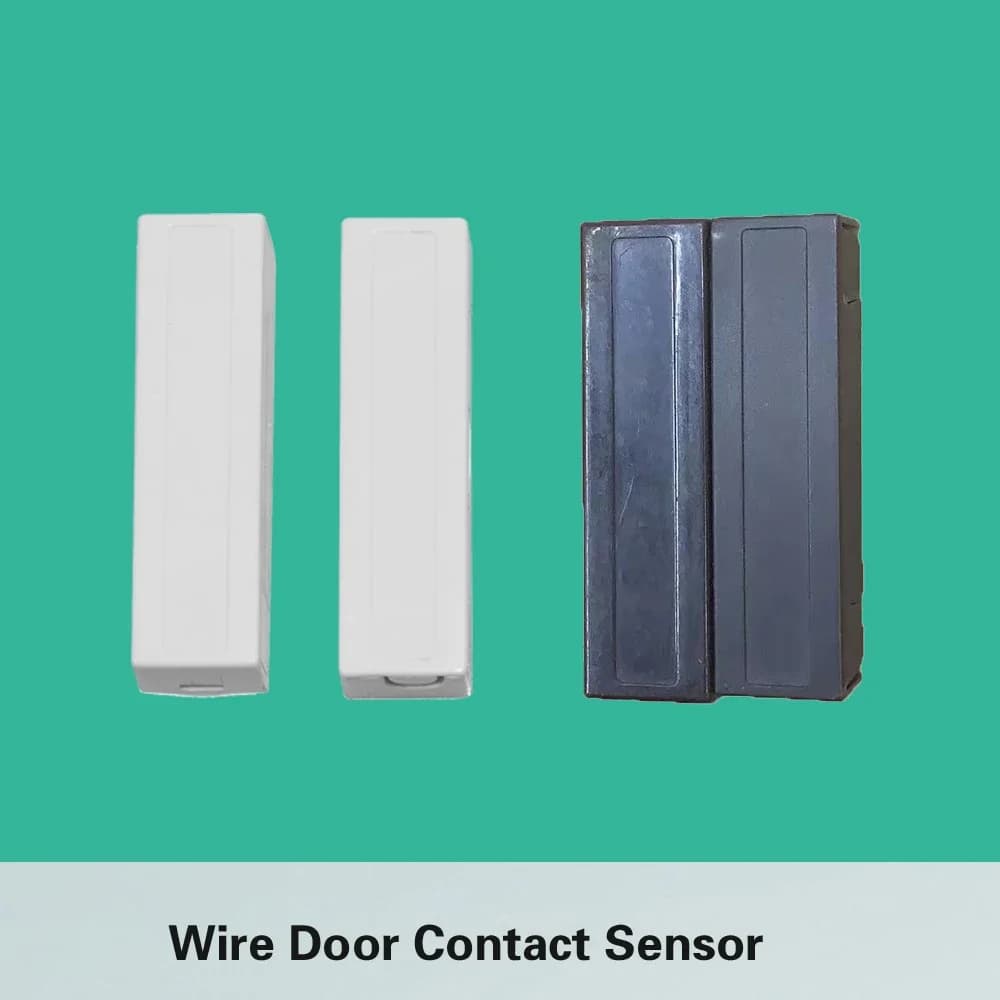 10 pz/borsa colore bianco porta in plastica aperta rilevatore di allarme uscita NC segnale interruttore di controllo della luce sensore di contatto magnetico