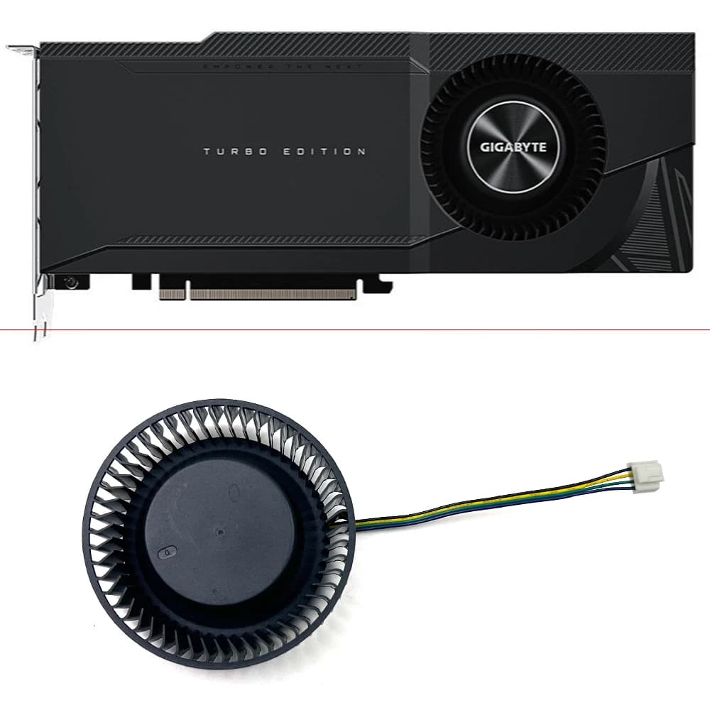 Nuovo muslimex 12V 2.50A per Gigabyte RTX3090 RTX3080ti RTX 3080 TURBO versione pubblica ventilatore scheda Video grafica ventola di raffreddamento