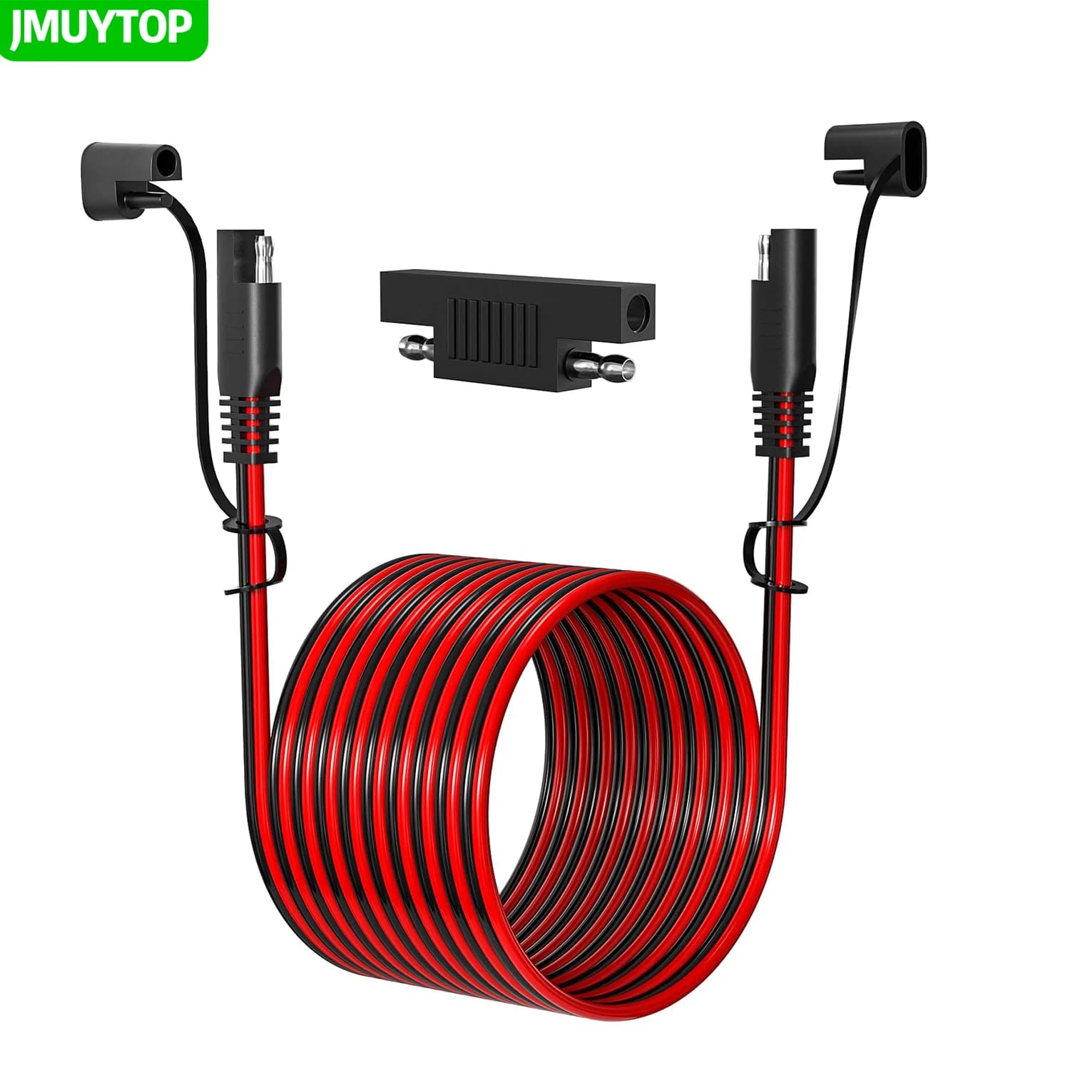 Cavo di prolunga JMUYTOP 16AWG SAE con connettore a sgancio rapido per applicazioni automobilistiche/pannelli solari/adattatori di ricarica