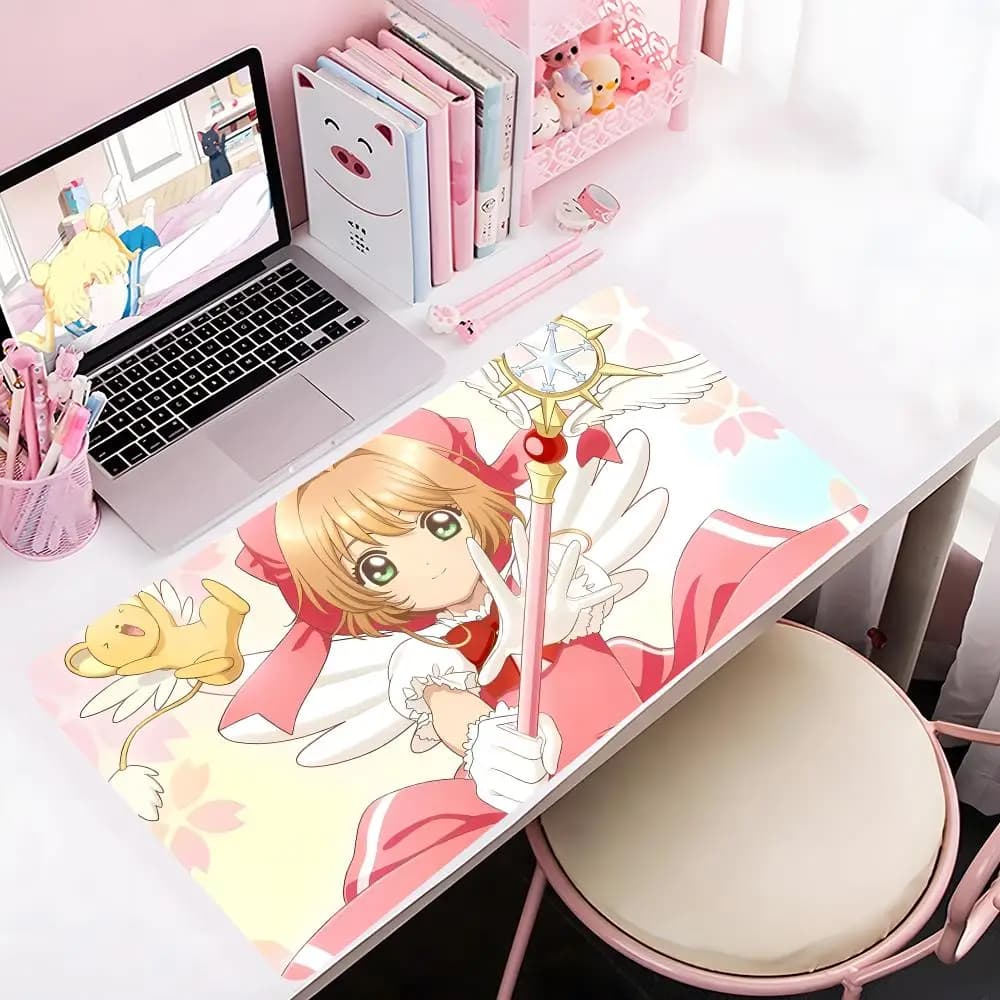 anime C-cardcaptor Sakura Mouse Pad Mousepad Large Gaming LockEdge Thickened Computer Keyboard Table Desk Mat