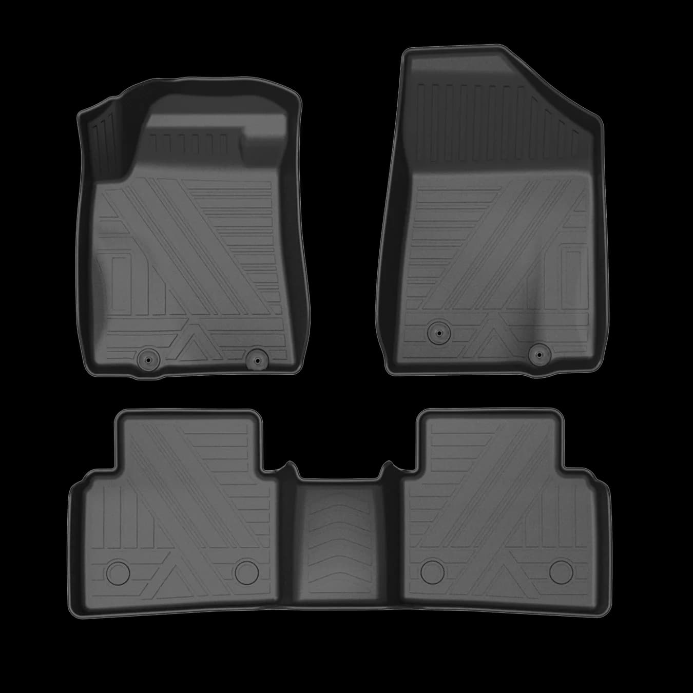 [LHD]TEANA 2013-2018 Four Seasons Waterproof and Anti-Slip TPE Floor Mat for Cars.