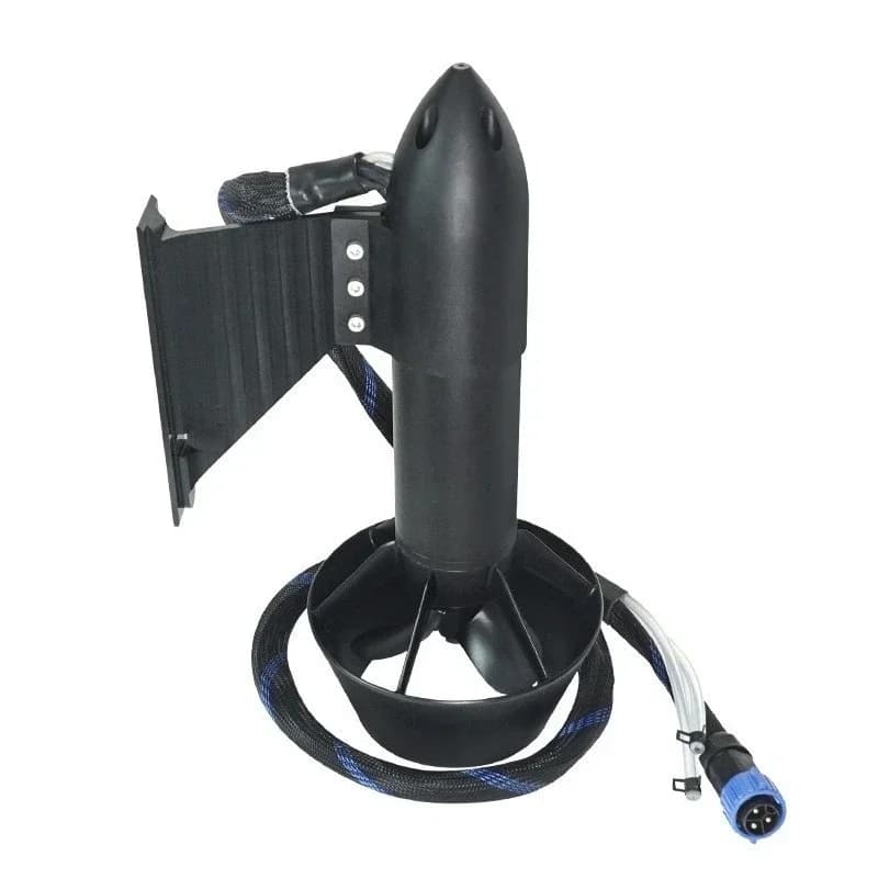 Pinna di coda rimovibile per propulsore elettrico da 6000 W per paddleboard per kayak - Sistema di azionamento del motore portatile