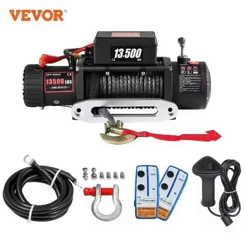VEVOR Pompa a vuoto ad alta efficienza Manometro singolo stadio vuoto 1720RPM Kit pompa a vuoto 4CFM 1 / 3HP con 3 tubi