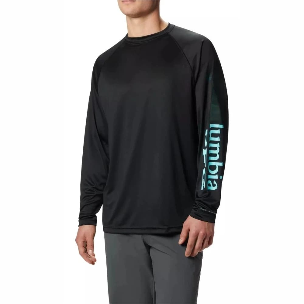 Pfg Abbigliamento da pesca T-shirt in rete a maniche lunghe da esterno Abbigliamento da pesca traspirante per il sole