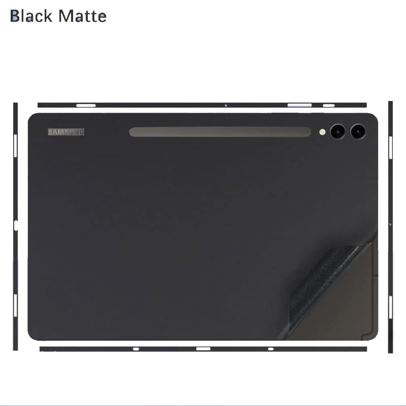 Pre-cut 1PCS Back+Side Skin Vinyl Sticker Cover Film For Samsung Tab S9 FE 11" FE+ Plus 12.4" ULTRA 14.6-inch