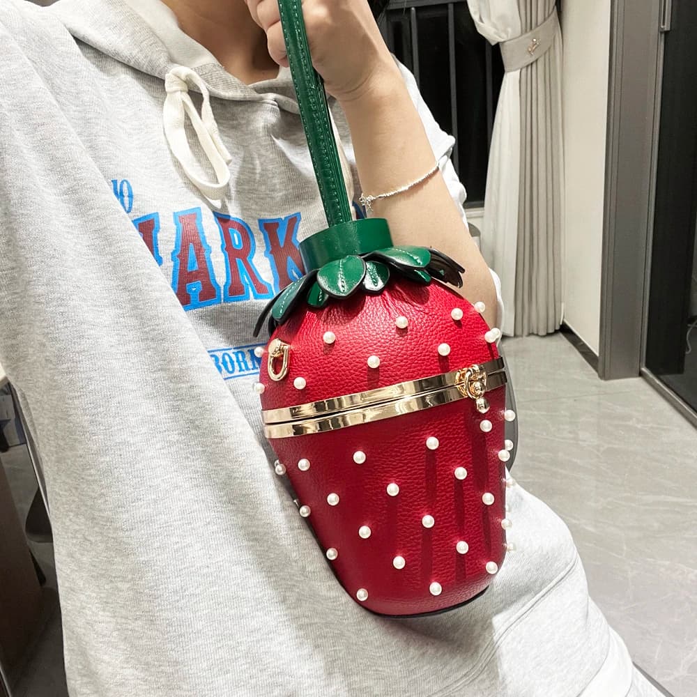 Pochette da sera Borse e borsette Borse a tracolla firmate di lusso Pochette borsa a secchiello borsa per banchetti a forma carina