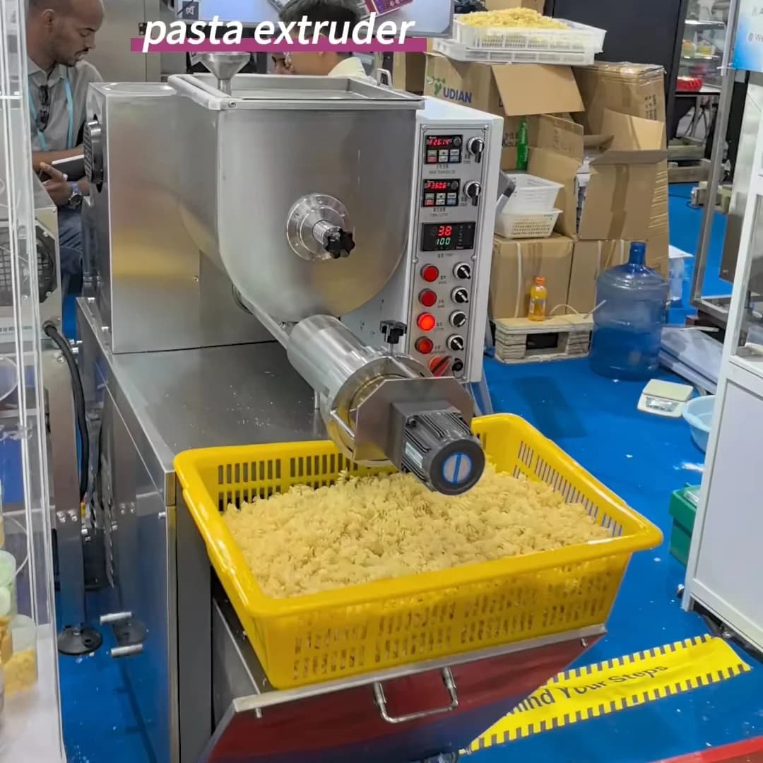 Maccheroni per pasta fresca per l'industria completamente automatica CE che produce estrusore per pasta per ristorante