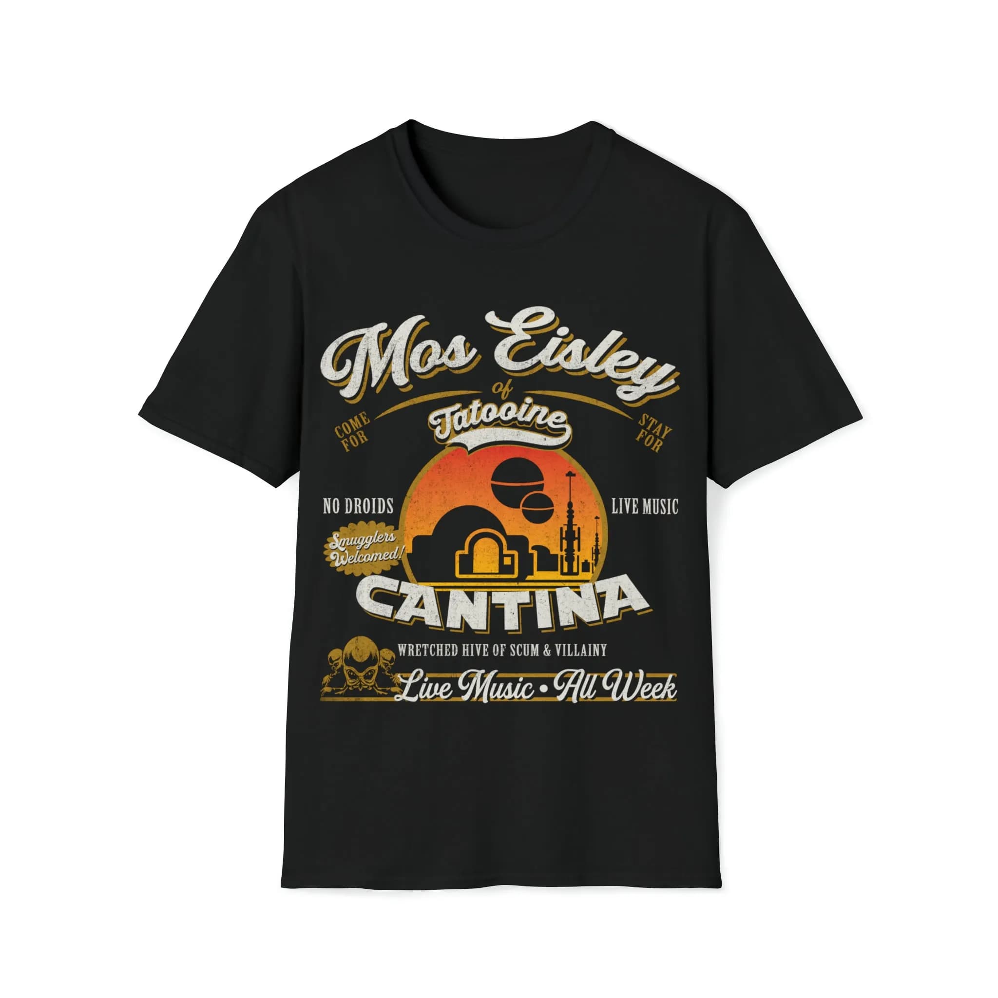 Maglietta Mos Eisley Cantina Softstyle
