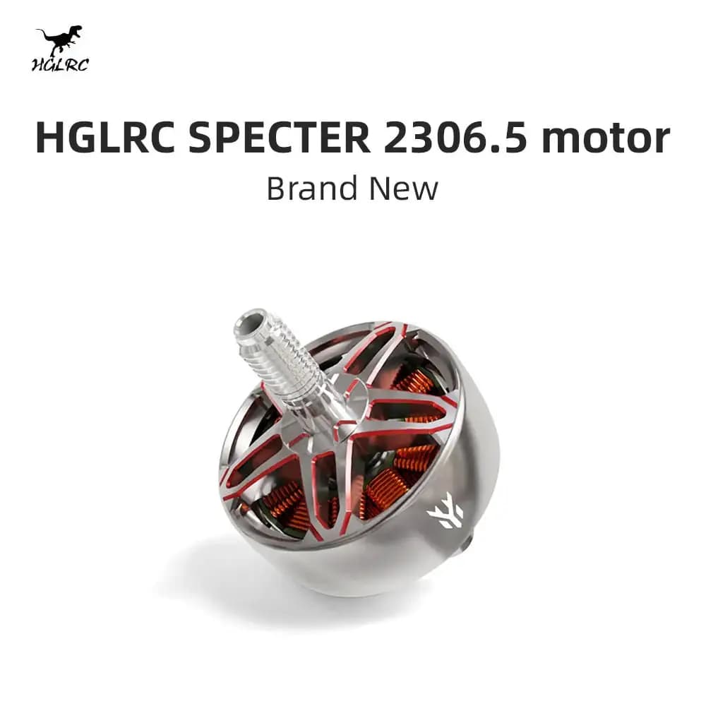 HGLRC SPECTRE 2306.5 5-6S/1900KV Motore Brushless per RC FPV Racing Drone Modelli RC Giocattoli Pezzi di Ricambio Parti RC