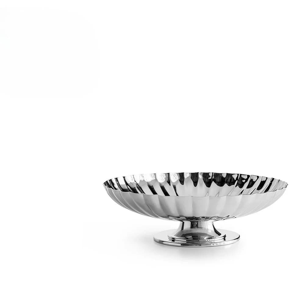 Stainless steel dried household living room tea table food plate fruit decorative ornament