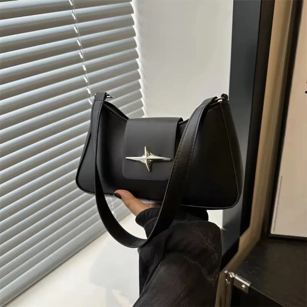 2026 Classic Y2K Small Purse Luxury Women Handbags Vintage PU Leather Shoulder Crossbody Underarm Bag For Ladies Daily Casual