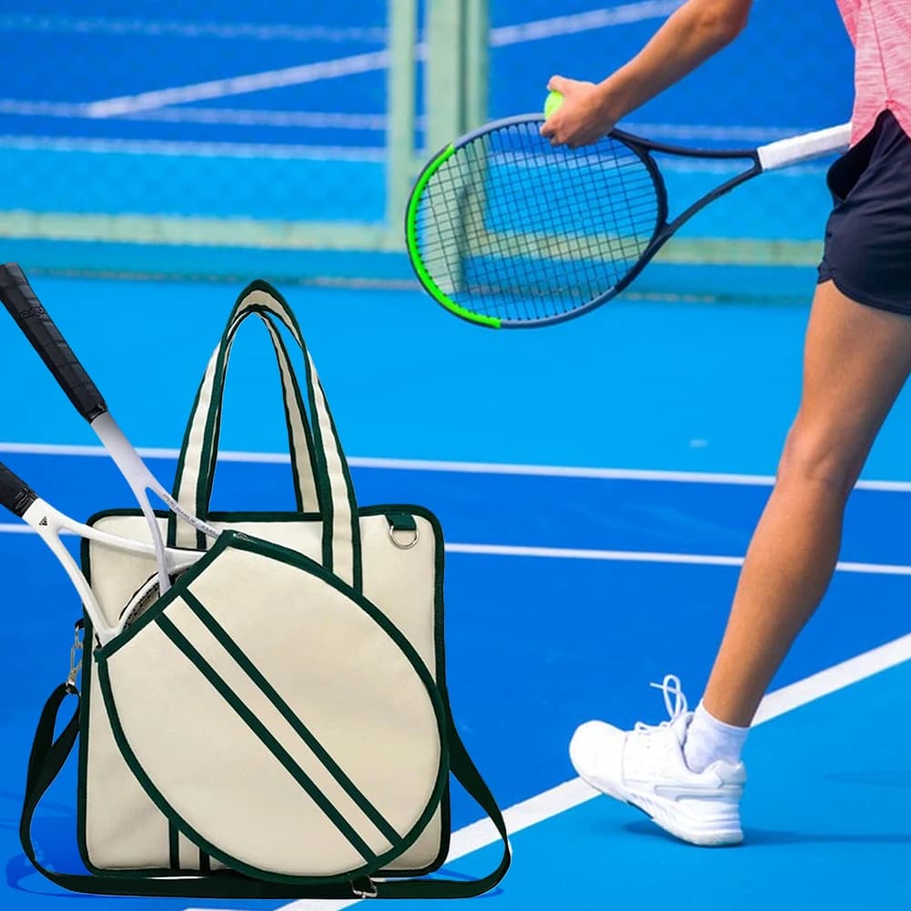 Men's and Women's Bag Tennis Tote Bag Waterproof Tennis Racket Shoulder Bag