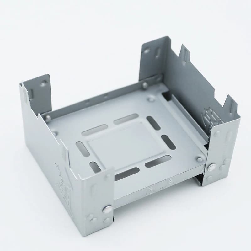 Alcohol Stove Foldable Portable to Cook Open and Heat Water During Camping, Hiking or Backpacking