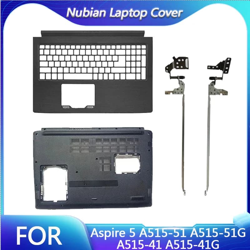 New For Aspire 5 A515-51 A515-51G A515-41 A515-41G Hinges/Palmrest Lower Top Cover