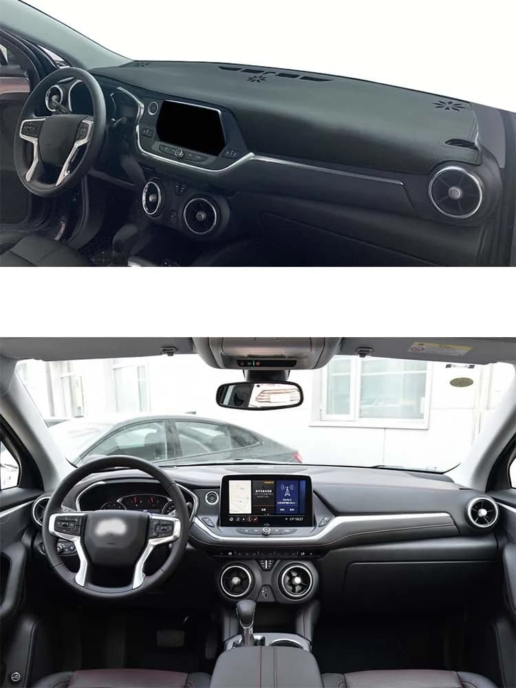 For Chevrolet Blazer GM RS Car-Styling Dash Zerbino Cruscot Cover Dashboard Solar Protection Pad Protective