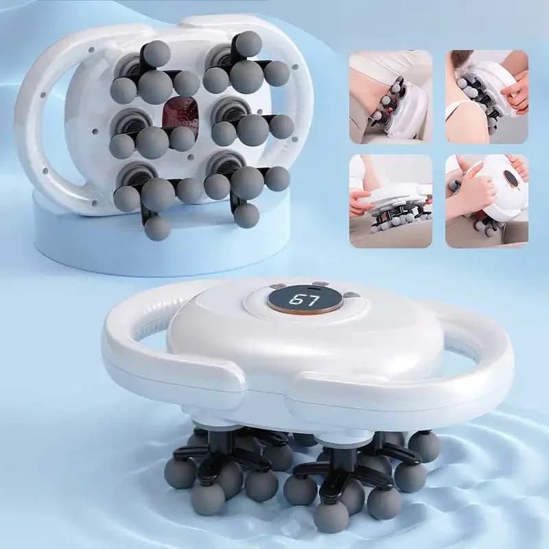 TINSOL 22 Head Muscle Massage Gun Professional Body Legs Back Shoulders Waist Fascia Gun High Frequency Vibration Massage Gun