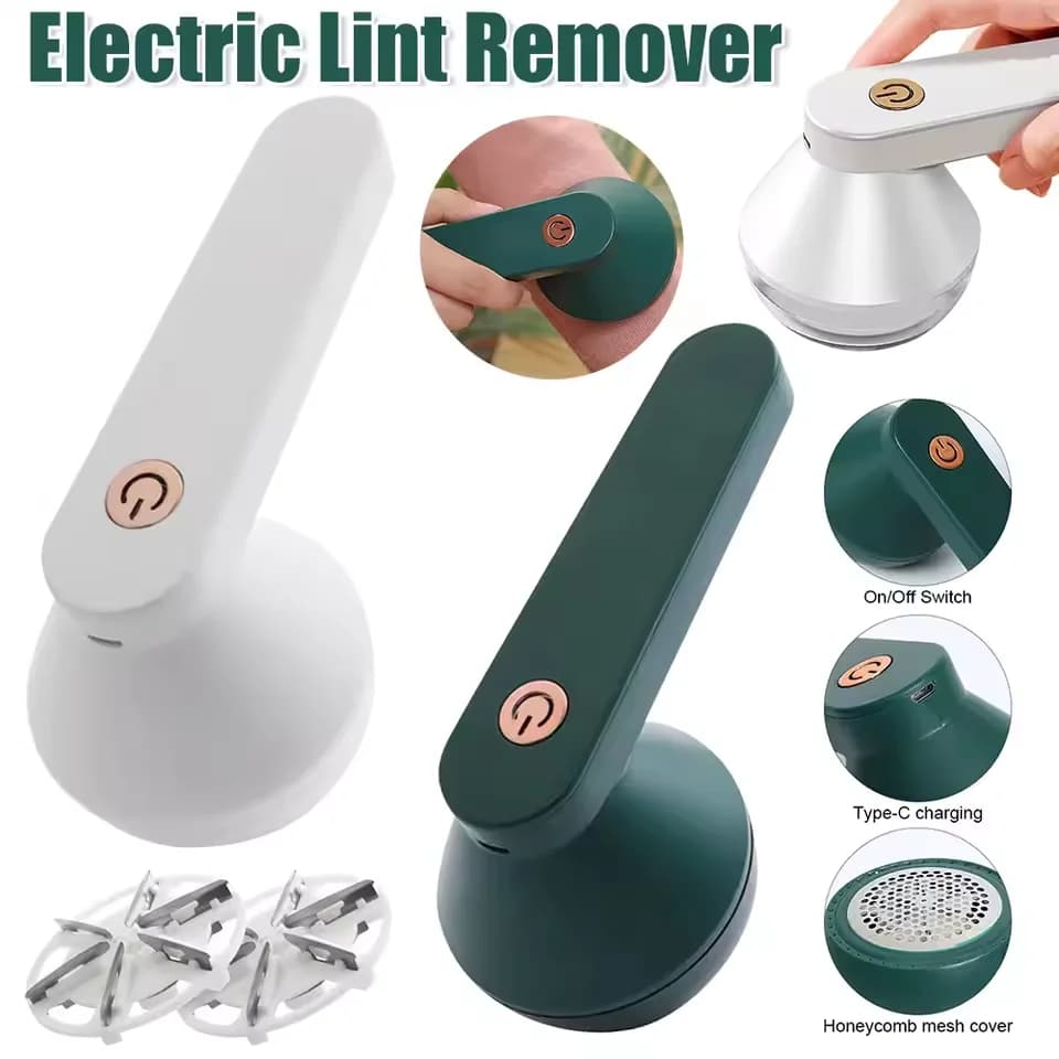 USB Clothes Hair Removal Ball Portable Fabric Shaver Long-Lasting Clothes And Socks Hair Ball Trimmer Lint Remover Tool
