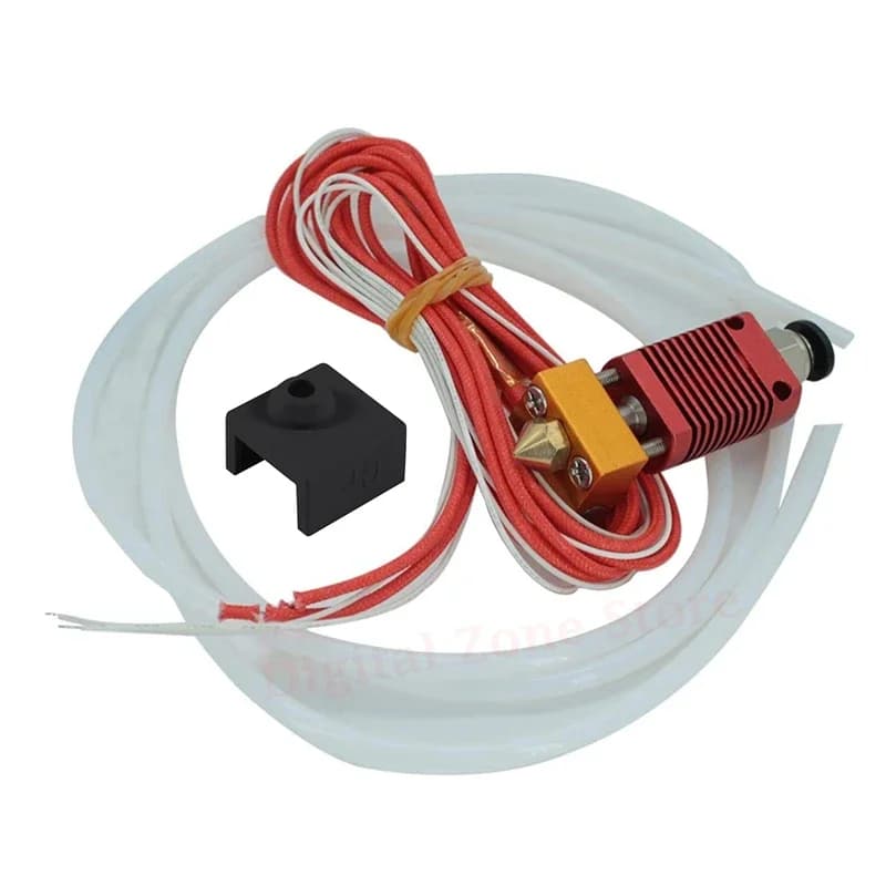 Hotend assemblato 24 V 40 W, kit estrusore MK8 con copertura blocco termico per Creality Ender 3 PRO/Ender-3 V2/ ENDER3 della stampante 3D