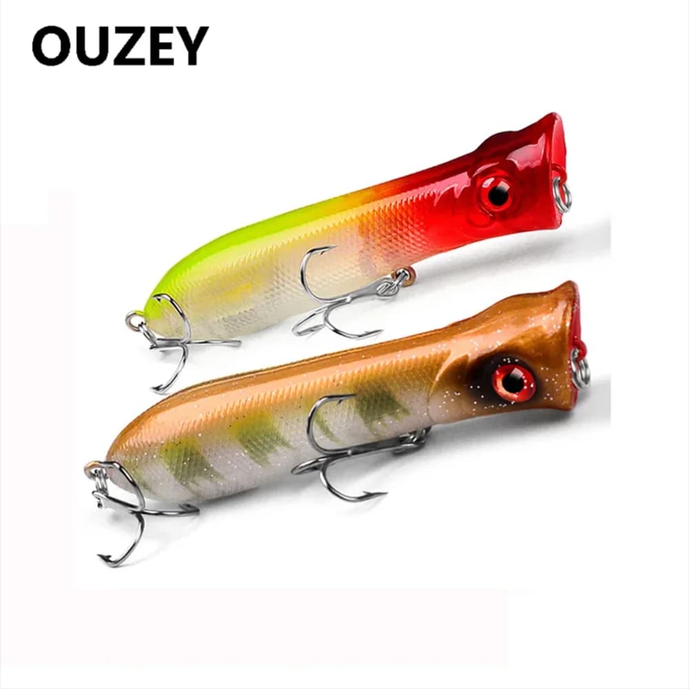 Popper Wobbler Richiamo di Pesca Fit Kosadaka Yo Zuri Asta Galleggiante Crankbait Esca Artificiale Peche Poper Pop Pesca Carpa Luccio