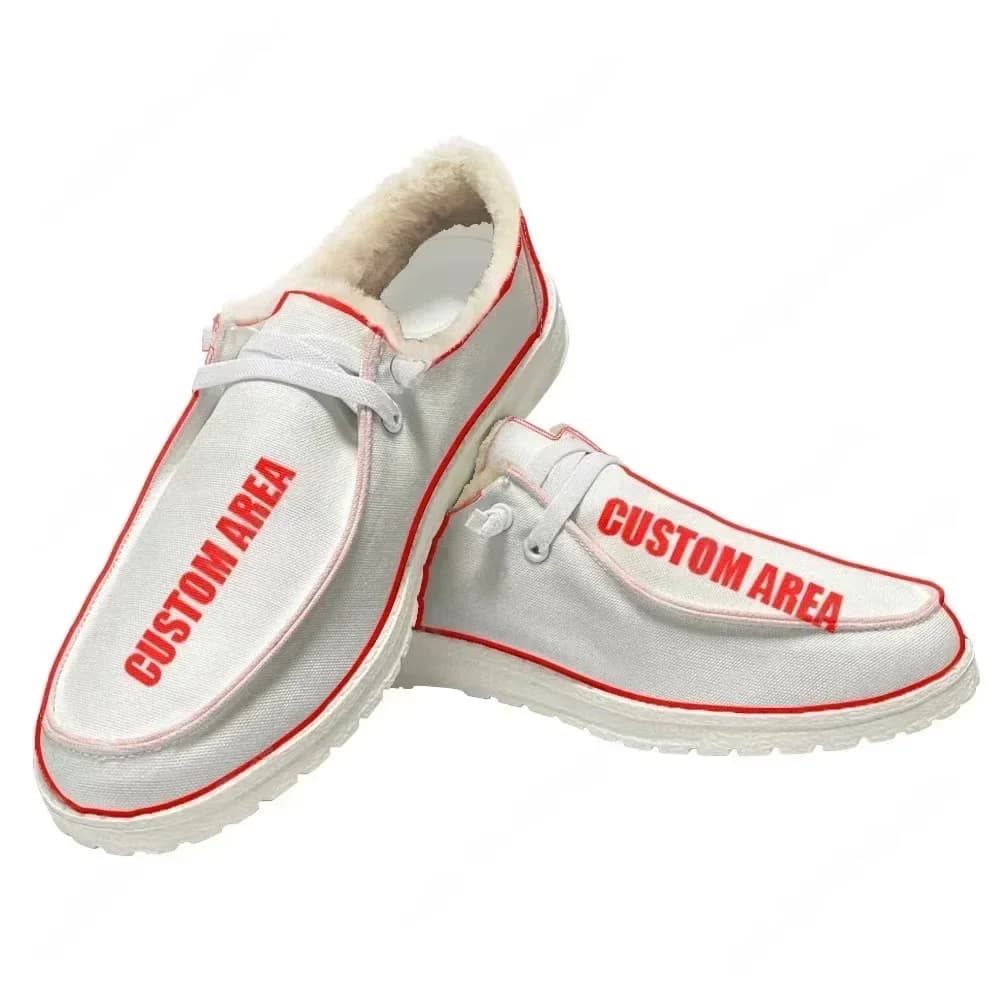 Mocassini Ozzy Osbourne 1948-2025 in Peluche per Uomo, Donna e Ragazzo, Scarpe Casual Piatte, Back To The Beginning, Calde e Personalizzate, Bianche