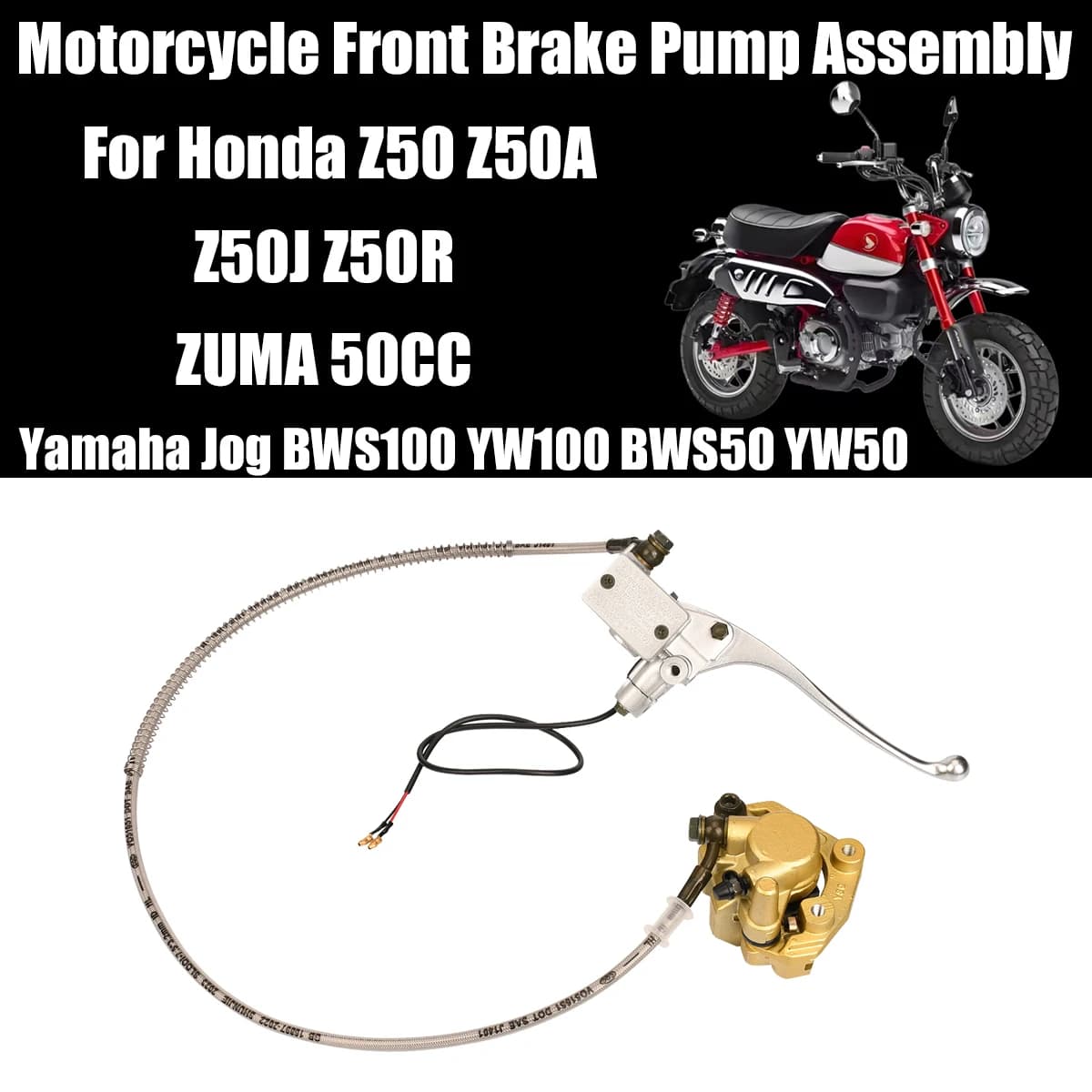 Parti della bici Little Jintong Monkey Pompa freno anteriore pompa freno per moto Z50 Z50J DAX ZhenHua
