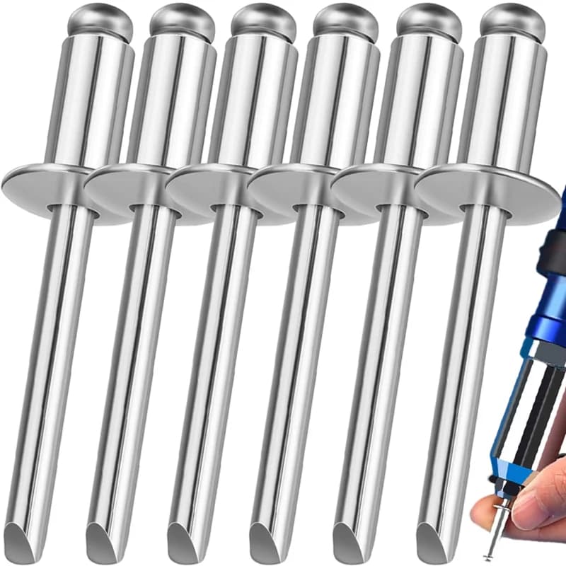 Blind rivets with dome head Pop rivet for aluminum nails Boat rivets for fai-da-te ducts Decorative closure for hardware tools for metal furniture