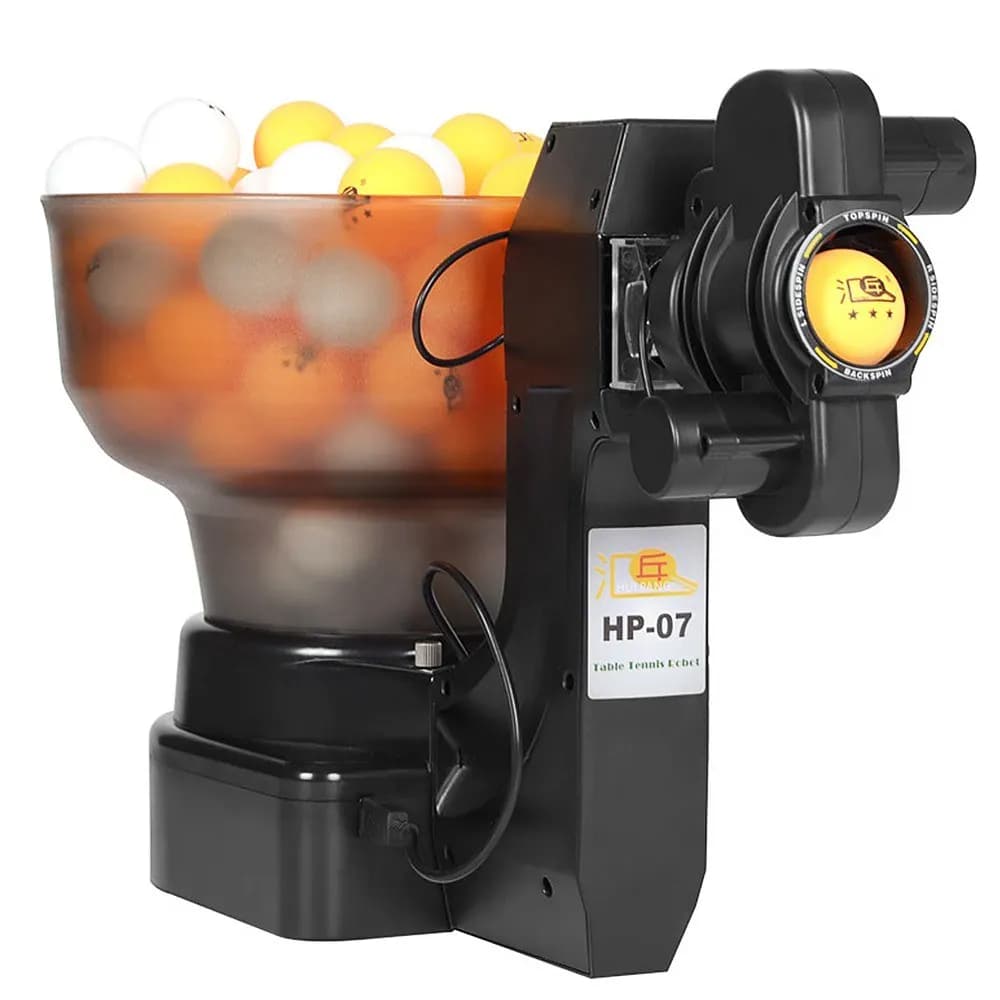 La macchina per palline da ping pong robot da ping pong serve palline da ping pong con regolazione da 40 mm macchina automatica da ping pong per l'allenamento Sol