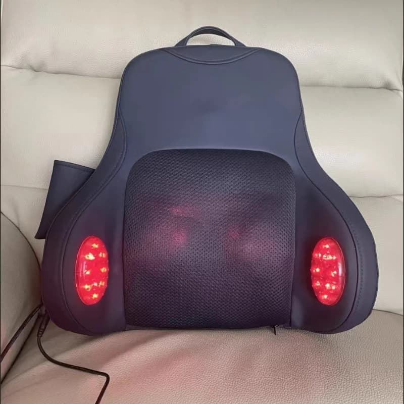 Waist Massager Dual Use Back and Shoulder Massager Cushion Automatic Kneading Neck Massage Pillow Back Massage Products