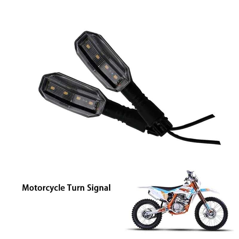 Strumenti per ricambi moto PC Fanale posteriore in plastica Indicatore di direzione G3 per indicatore guida bici elettrica Accessori motocross