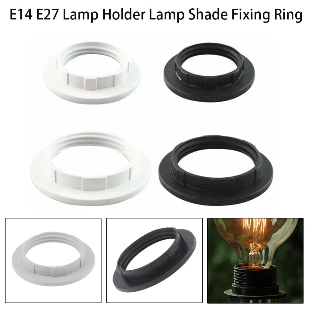 E14/E27 Plastic lampholder Lighting ring Fixed installation of chandeliers Suspension lamp Lighting equipment