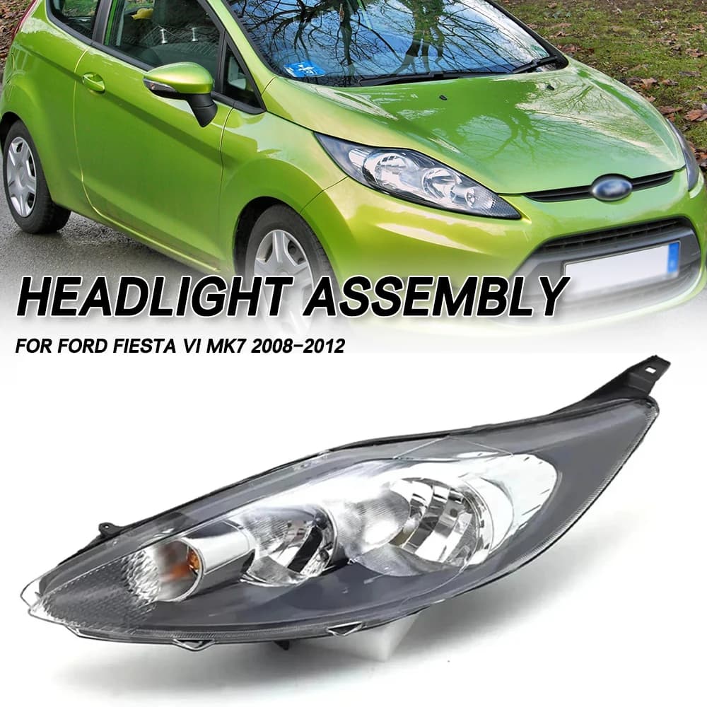 Lato sinistro/destro Paraurti anteriore Luce frontale Faro di guida Faro Indicatore di direzione per Ford Fiesta VI MK7 2008 2009 2010-2012