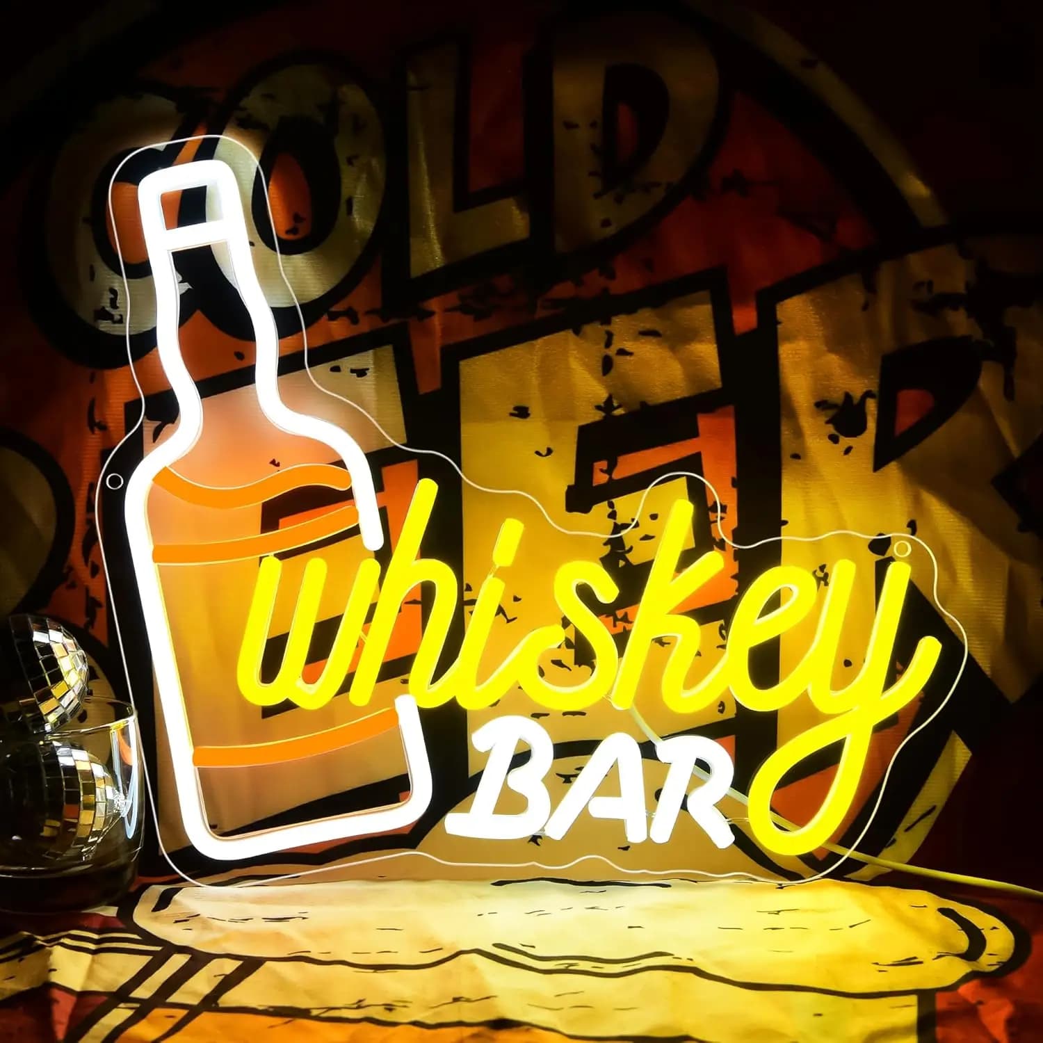 Insegna al Neon per Bar, Luce LED USB Decorativa da Parete per Sala Giochi, Feste, Bar, Camera da Letto, Regalo Personalizzato