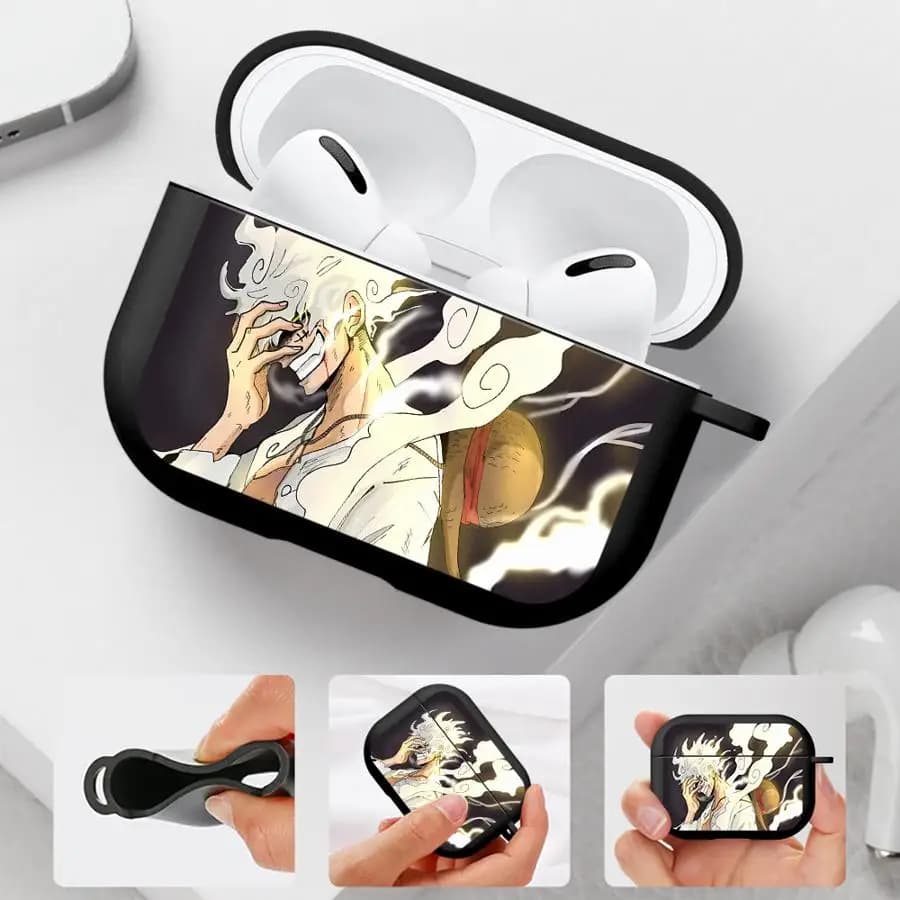 Anime One Piece earphone case for Airpods 1 2 3 4 Pro Pro2 Pro3