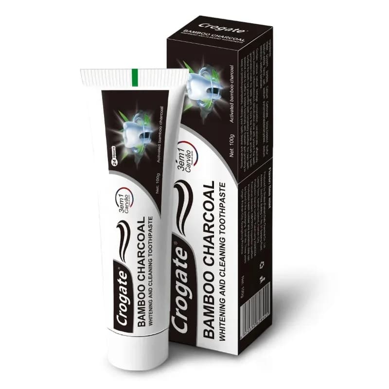 Whitening Toothpaste Bamboo Charcoal Toothpaste Adsorbs Bad Breath Remove Yellow Teeth Strong Cleaning Teeth Stains Oral Care