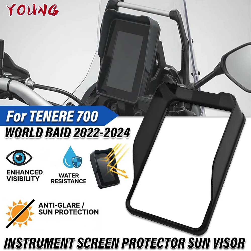 For TENERE 700/WORLD RAID hold700 Tent 700 2022 2023 2024 Moto Visiera Parasol Protection Tool Sunscreen Cover