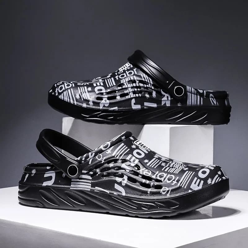 Sandali Uomo Donna Traspiranti Ciabatte da Casa Sneakers Casual alla Moda per Esterni Zoccoli da Giardino Scarpe da Trekking Taglie Grandi 47 48 49