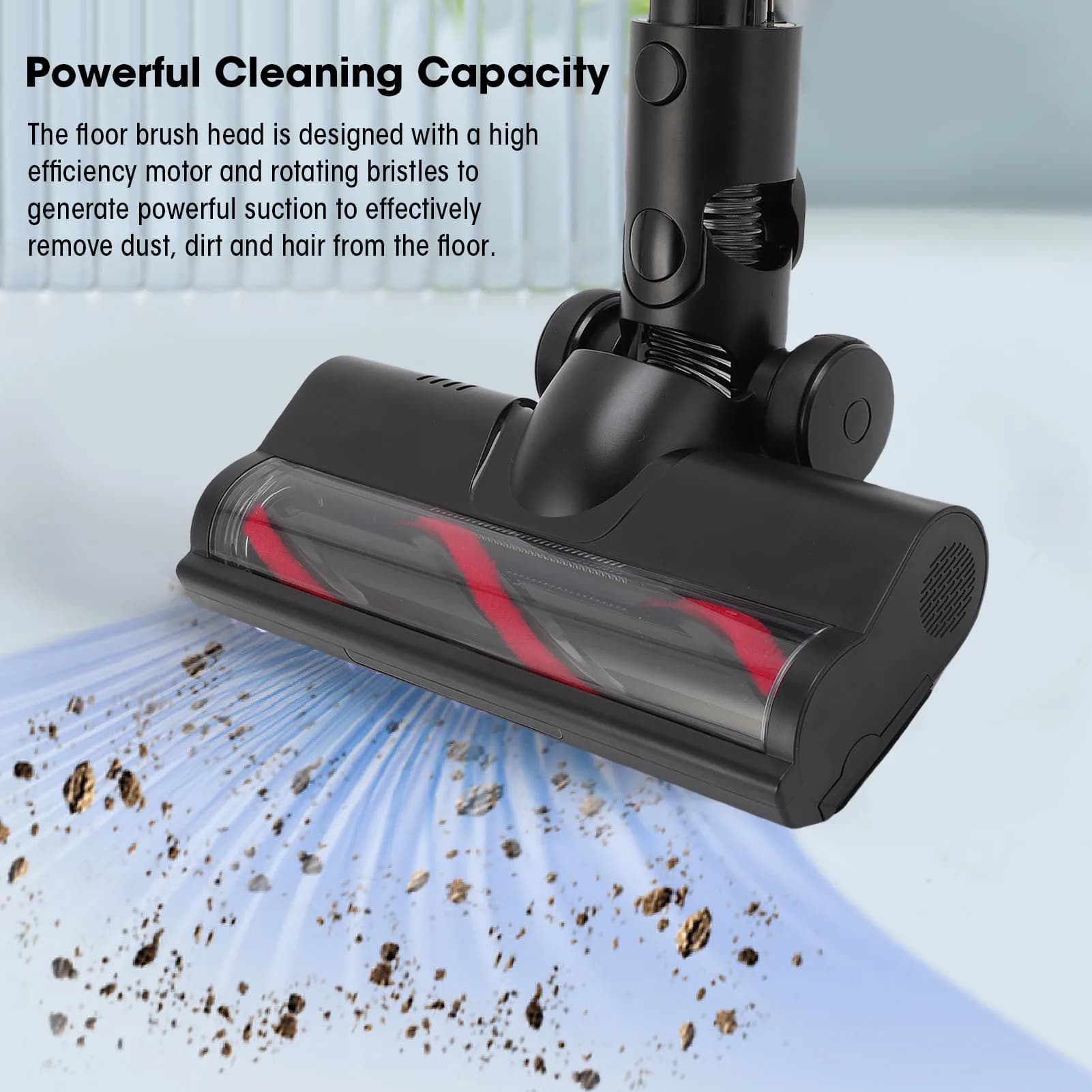 Brush Head Replacement for Dreame R10 R20 Vacuum Cleaner Floor Brush Head Long Lasting Strong Suction for Tile for Carpet