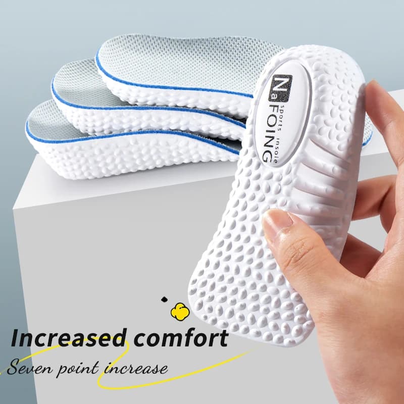 Men's height rise shoes Women's Flat feet shoes Bow support Orthopedic Sneakers Tallone Lift Memory Foam Soft shoe cushions