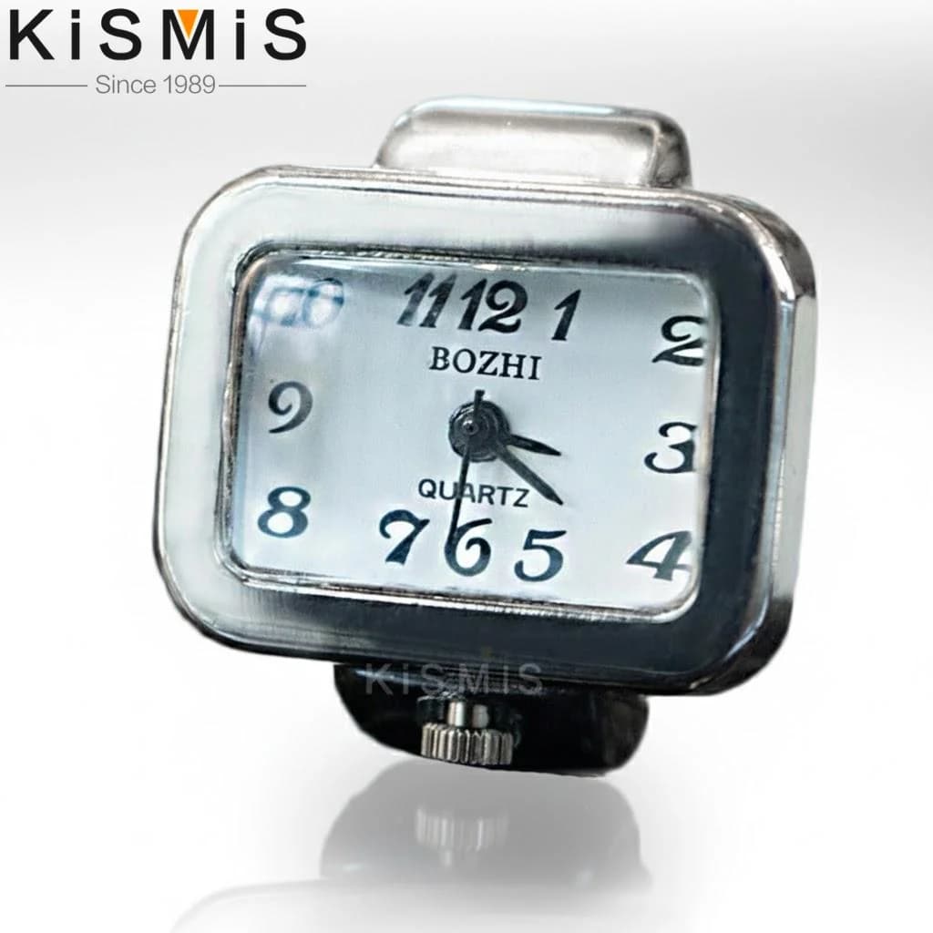 New ring watch for couple with circular dial in hot selling creative alloy for men and women