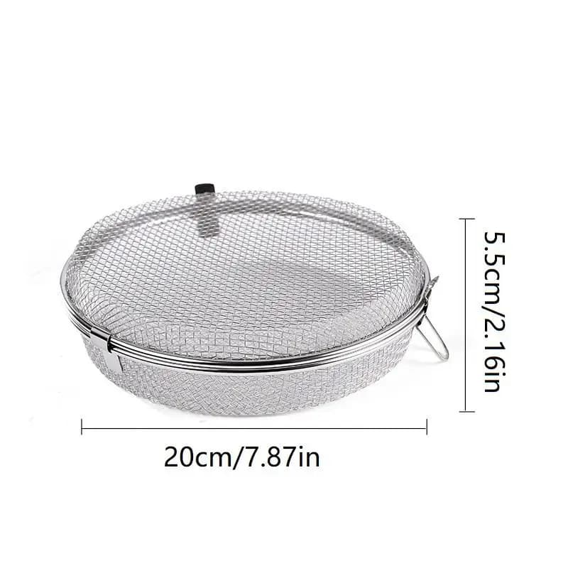 Knife Knife Multifunction for Oven, Stainless Steel Air Fryer Basket 304, Quickly drain Oil, Anti-rust