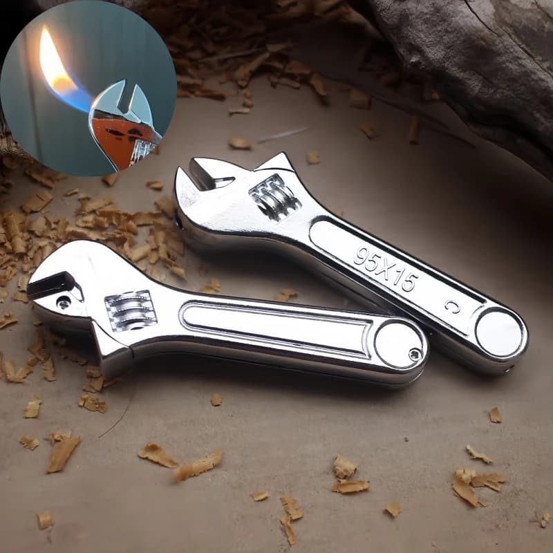 Nuovi Accendini a Fiamma Libera a Forma di Pinze, Accendini Originali e Accessori per Fumatori, Regali per Uomo, Strumenti per Accendere Sigari