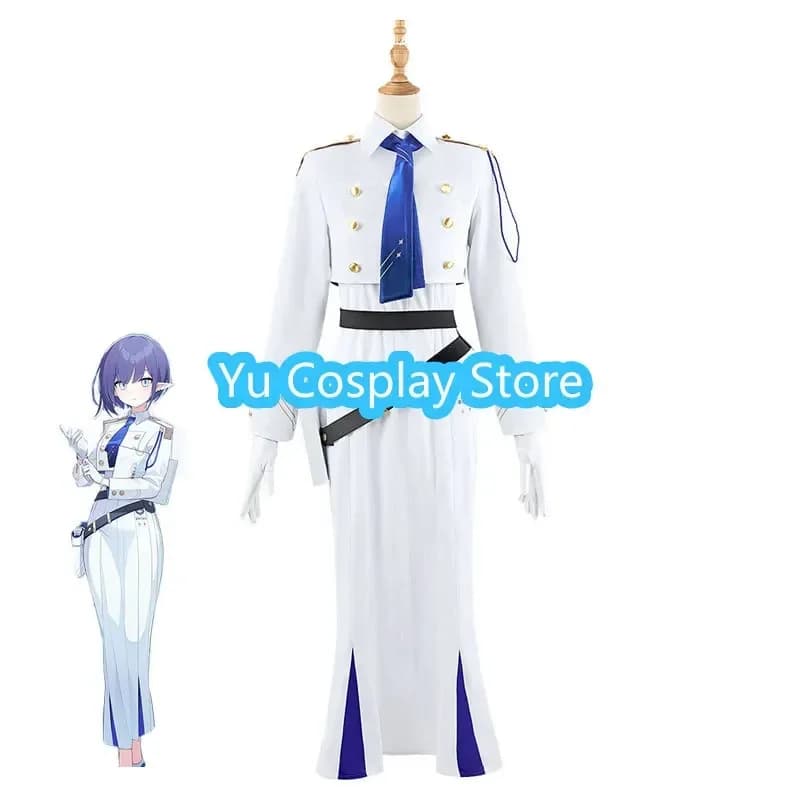 Yu-Cosplay Gioco Blu Archivio Senyoshi Aoi Costume Cosplay Donna Vestito carino Uniformi del partito di Halloween Abbigliamento anime Personalizzato