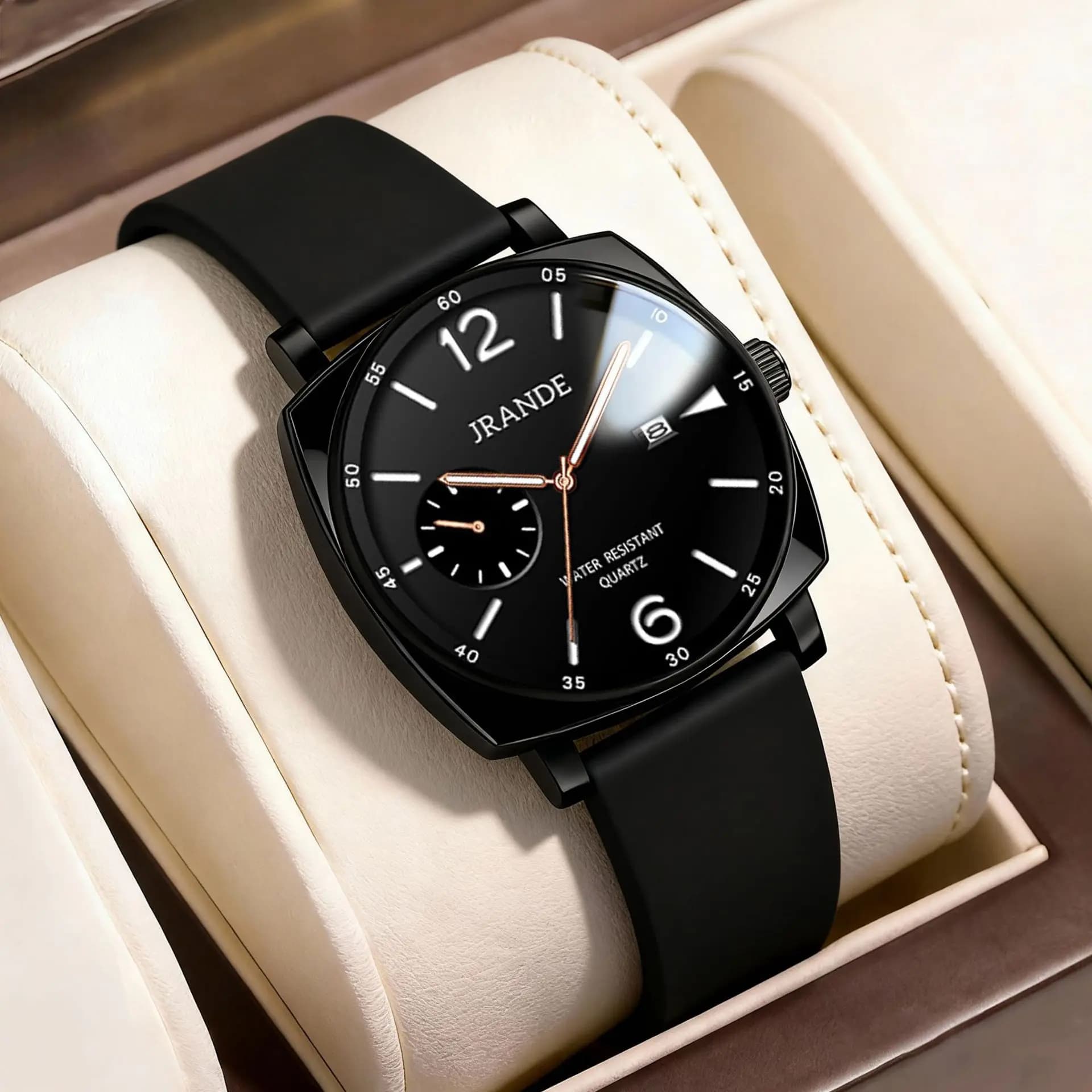 Nuovo orologio al quarzo unisex, elegante orologio da polso al quarzo, orologio dal design unico, orologio e accessori, adatto sia per uomini che per donne.