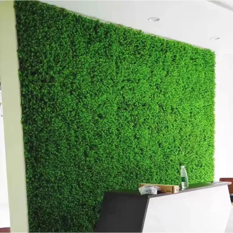 Garden Supplies Vertical Plants Plastic Panel Milan Hedge Boxwood Artificial Green Grass Wall