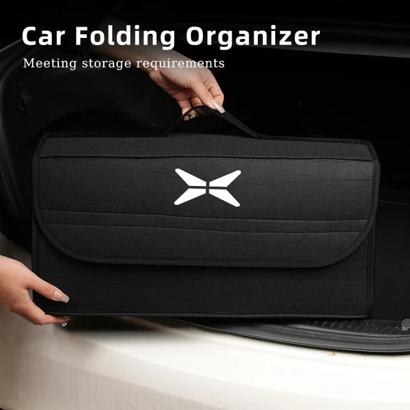 Organizer per Bagagliaio Auto, Borsa Pieghevole per Ordinare e Conservare, Compatibile con Xpeng P7 G3 G3i G9 P5 X2 N5 F30 H93 Beta MONA M03 P7+ G6 G7