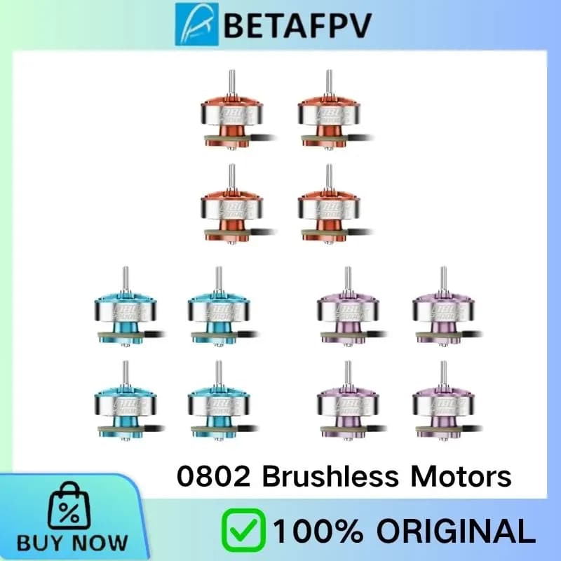 BETAFPV 0802 Brushless Motor Lightweight High Performance Power Part for FPV Tiny Whoop Micro Racing Drone Multirotor